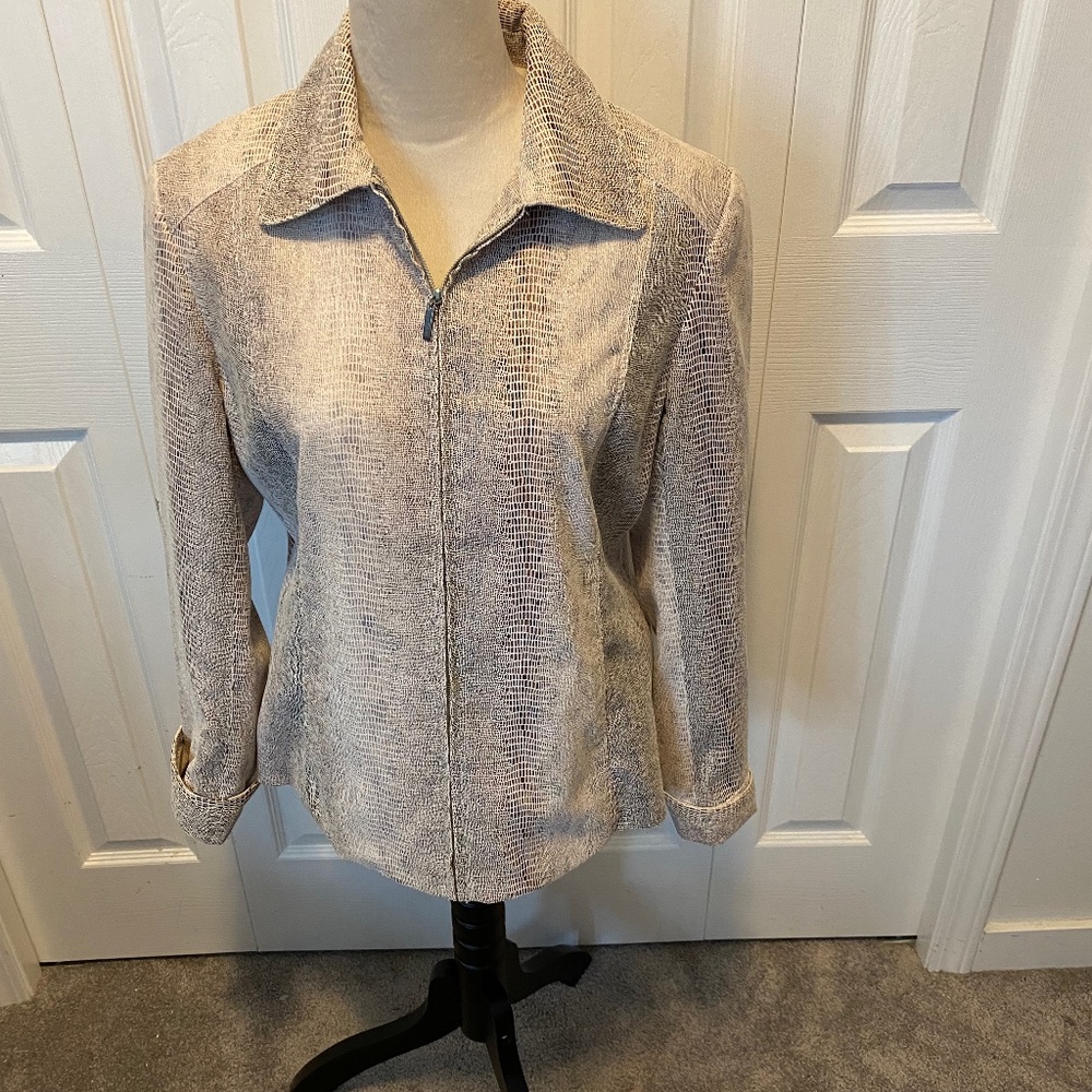 Snake print jacket size M - Tabi